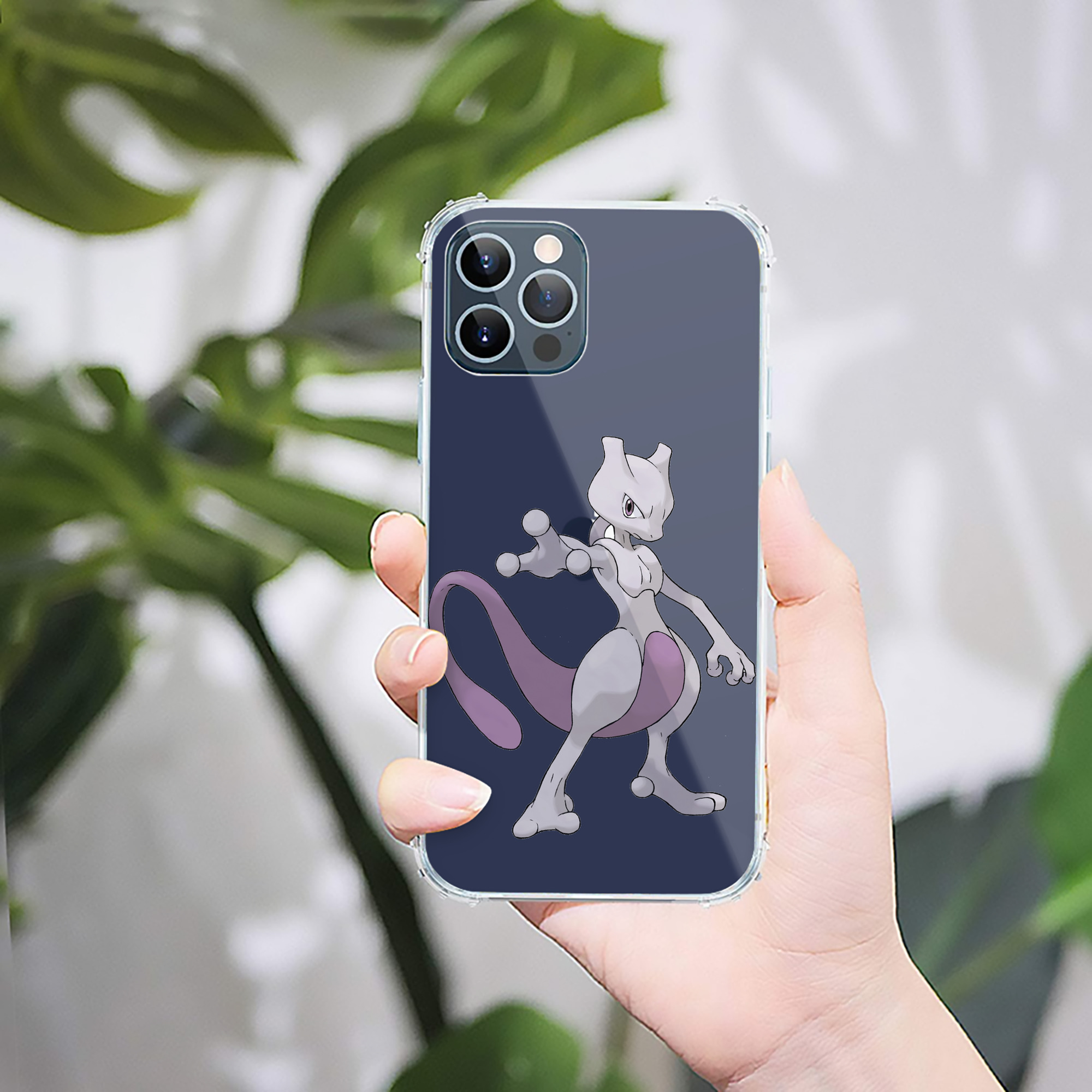 （画像用） ポケットモンスター Pokémon 【iPhone 12シリーズ対応】透明スマホケース（クリアソフトケース）